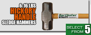 Sledge Hammers Hickory Handle