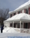 Using a Snow Roof Rake